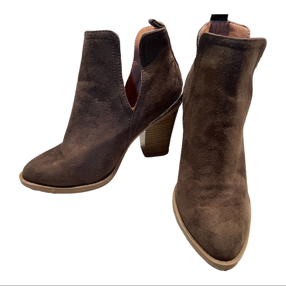 brown booties